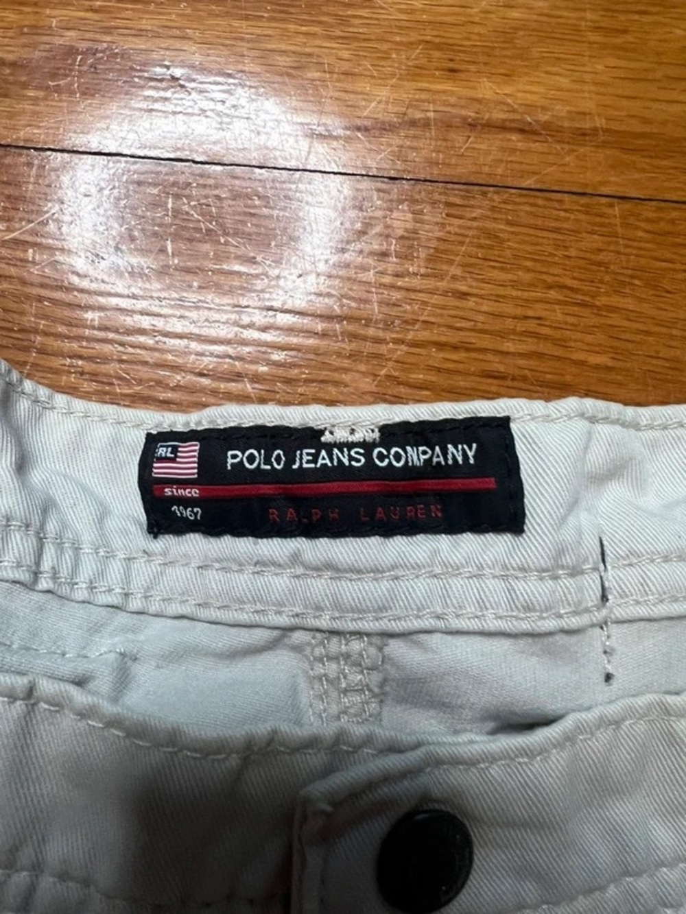 Light Gray Men's Casual Shorts - Picture 4 of 4